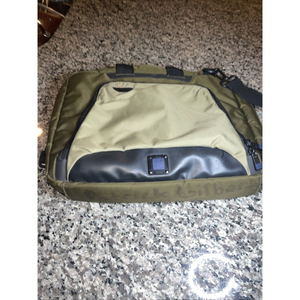 Vintage Gap Messenger Bag Shoulder Army Green OranCanvas Style Industrial Laptop
